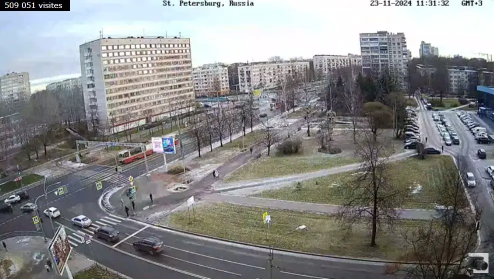 Webcam en direct de Saint-Petersbourg, Leningrad, Russie
