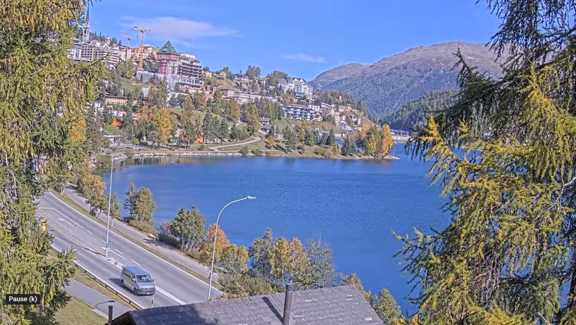 Webcam en direct de Saint Moritz, Grisons, Suisse
