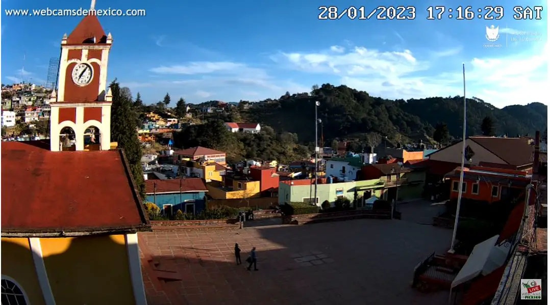 Webcam en direct de San Joaquin, Queretaro, Mexique