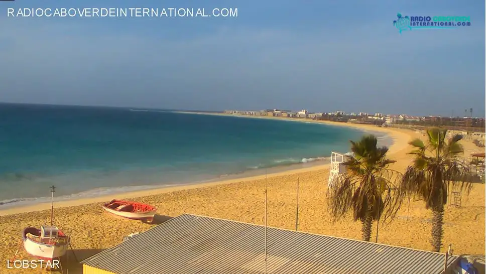 Webcam en direct de Santa Maria, Sal, Cap Vert