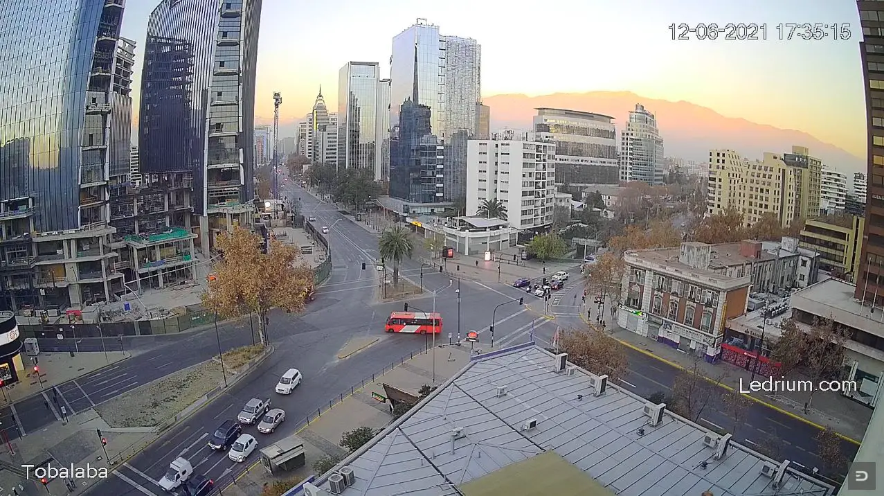 Webcam en direct de Santiago de Chili, Santiago, Chili