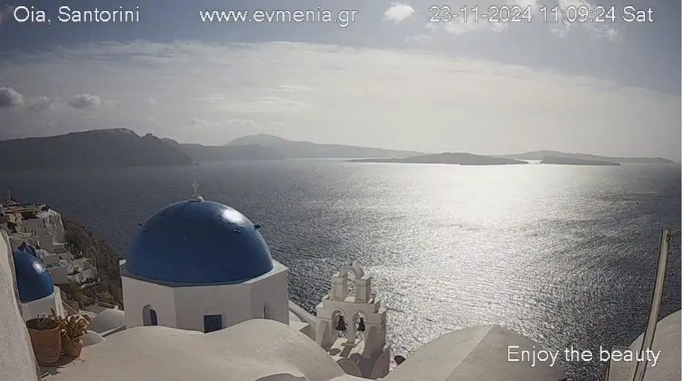Webcam en direct de Santorini, Thira, Grèce