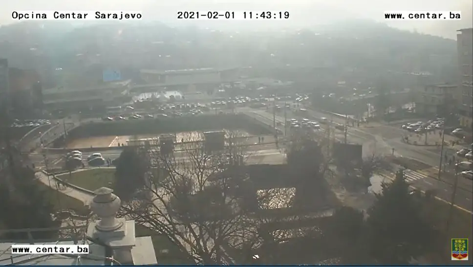 Webcam en direct de Sarajevo, Sarajevo, Bosnie-Herzégovine