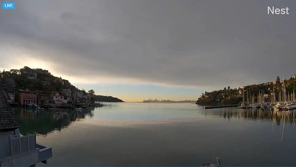Webcam en direct de Sausalito, Californie, USA