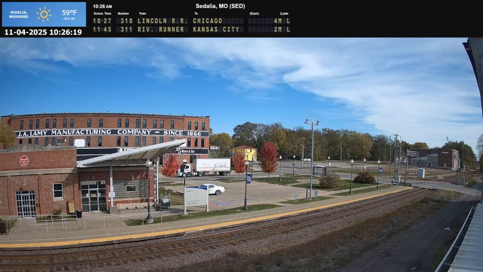 Webcam en direct de Sedalia, Missouri, USA