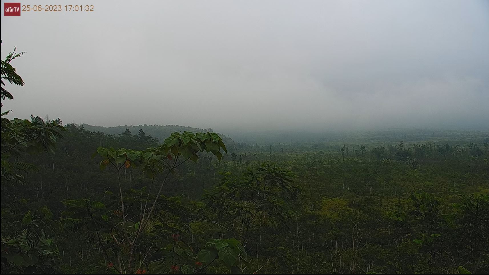 Webcam en direct de Semeru, Java, Indonésie