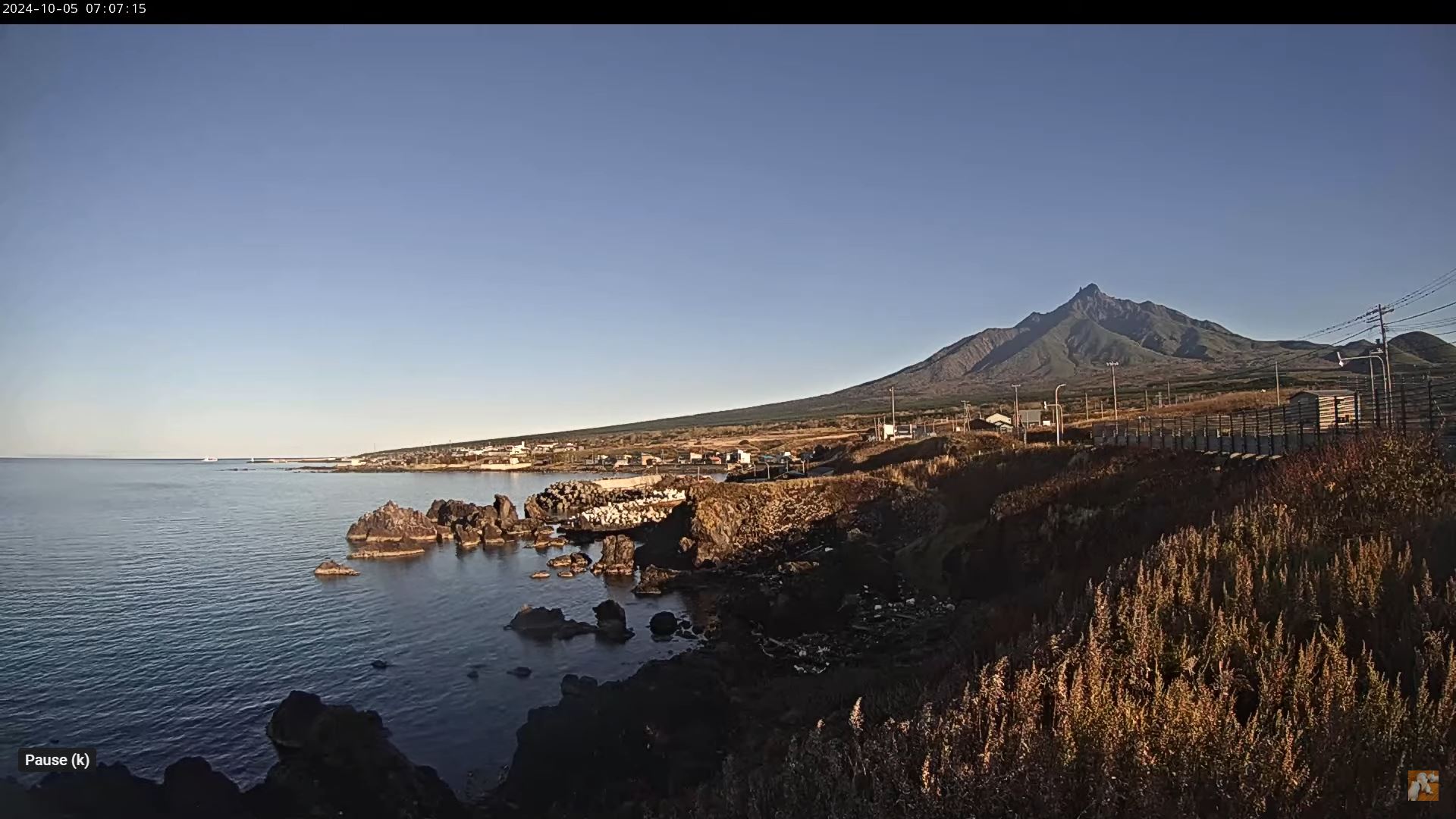 Webcam en direct de Senhoshi, Hokkaido, Japon