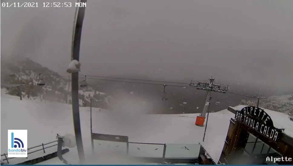 Webcam en direct de Sestrières, Piémont, Italie