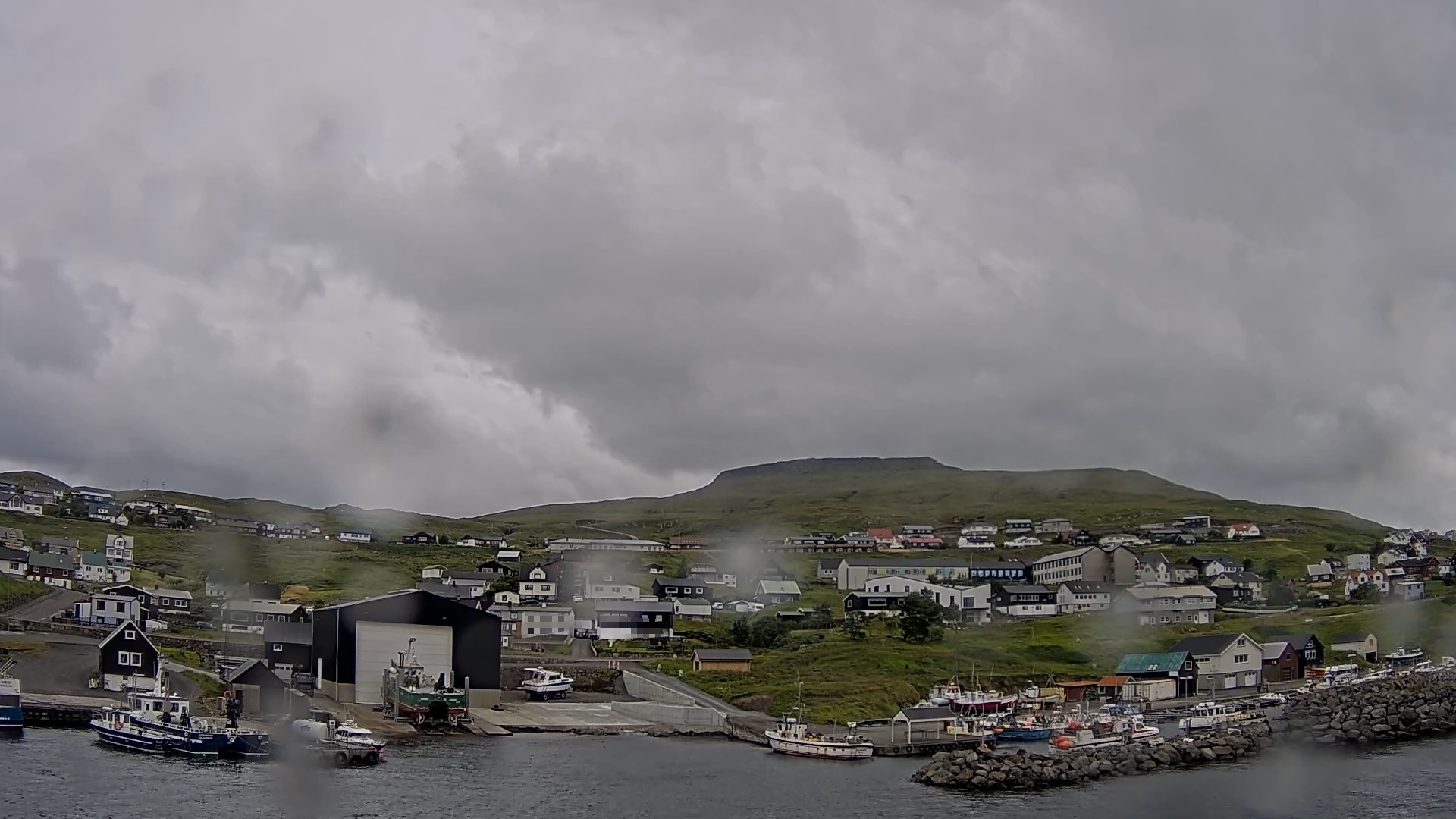 Webcam en direct de Sjovar, Île Féroé, Danemark