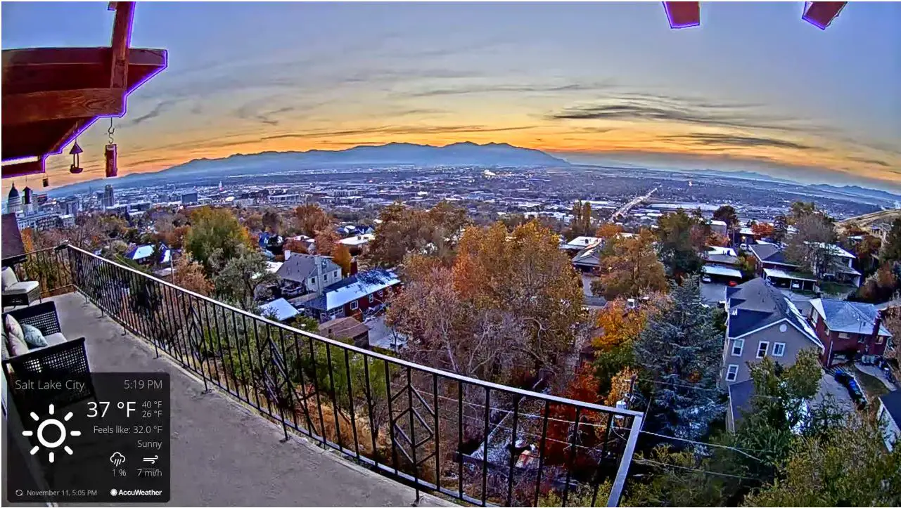 Webcam en direct de Salt Lake City, Utah, USA