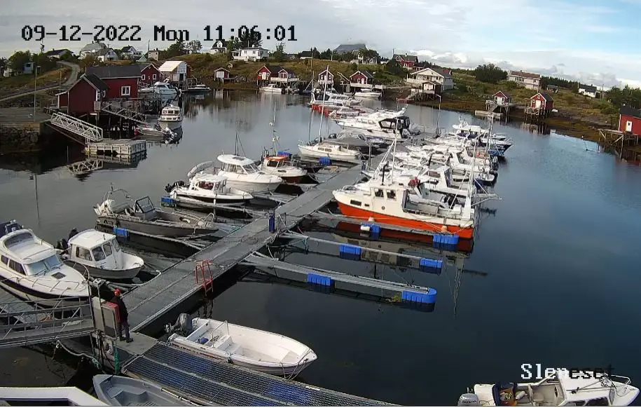 Webcam en direct de Sleneset, Nordland, Norvège