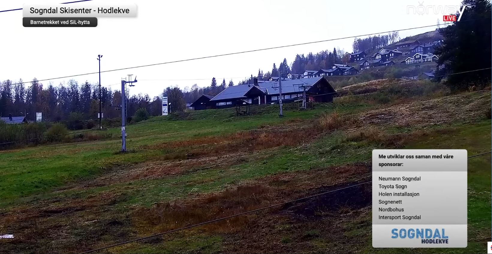 Webcam en direct de Sogndal, Western Norway, Norvège