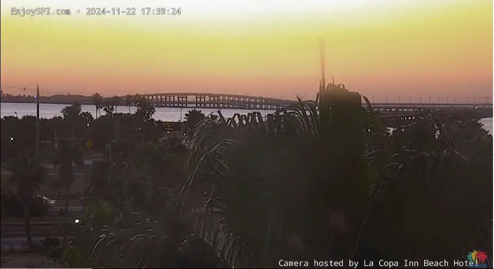 Webcam en direct de South Padre, Texas, USA