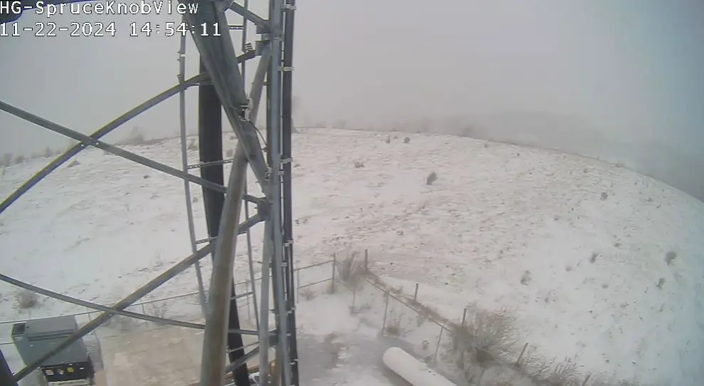 Webcam en direct de Spruce Mountain, Virginie Occidentale, USA