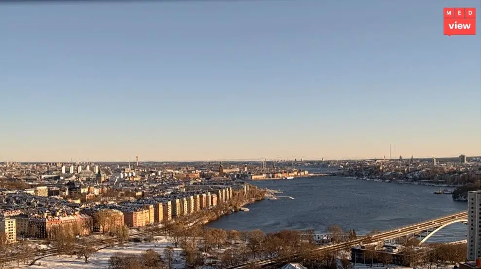 Webcam en direct de Stockholm, Sudermanie, Suède