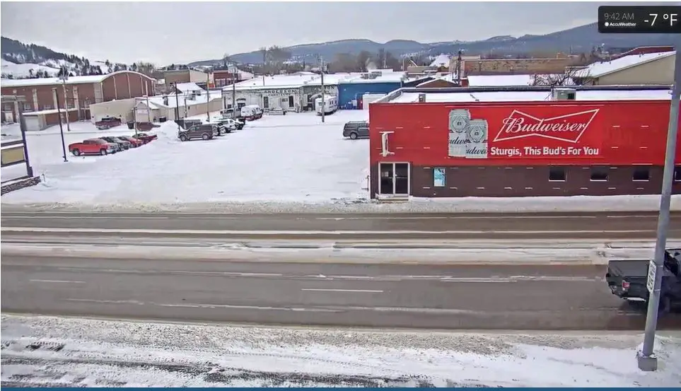 Webcam en direct de Sturgis, Dakota du Sud, USA