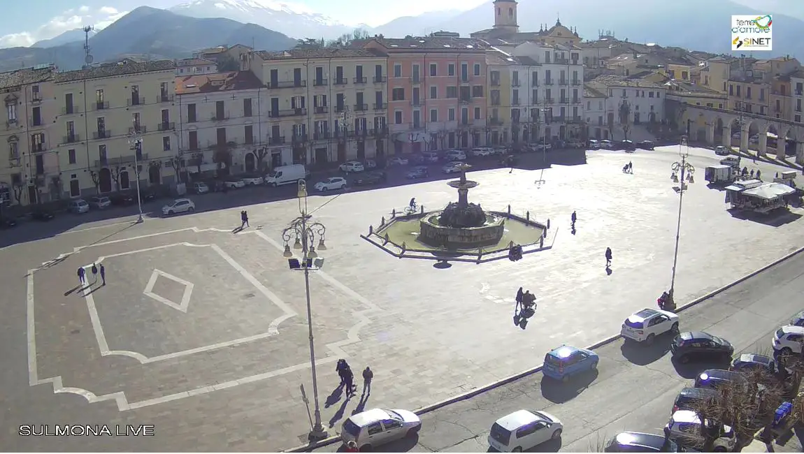 Webcam en direct de Sulmona, Abruzzes, Italie