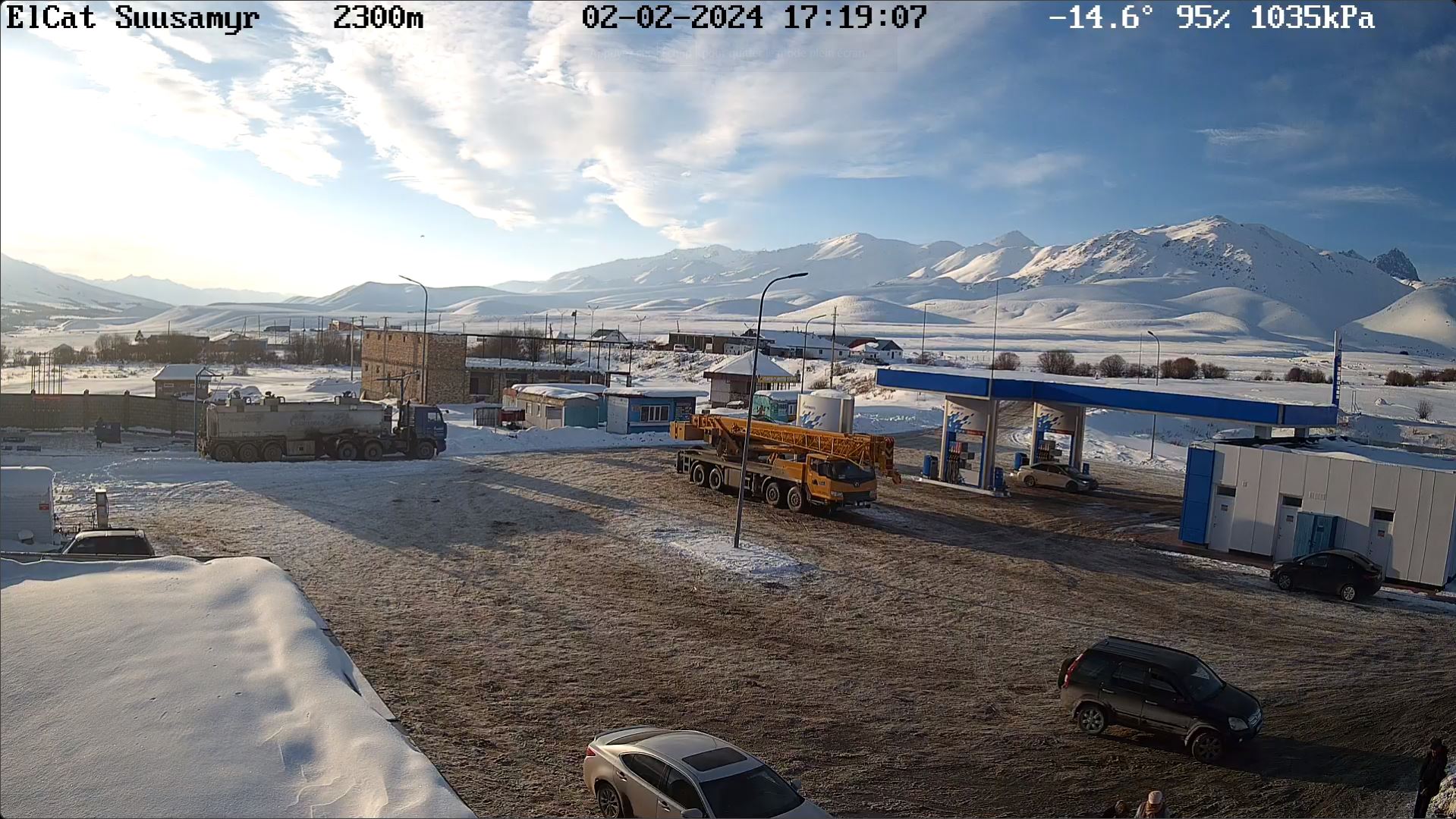 Webcam en direct de Suusamyr, Kirghizistan