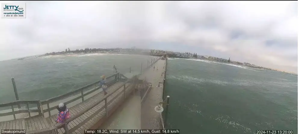 Webcam en direct de Swakopmund, Erongo, Namibie