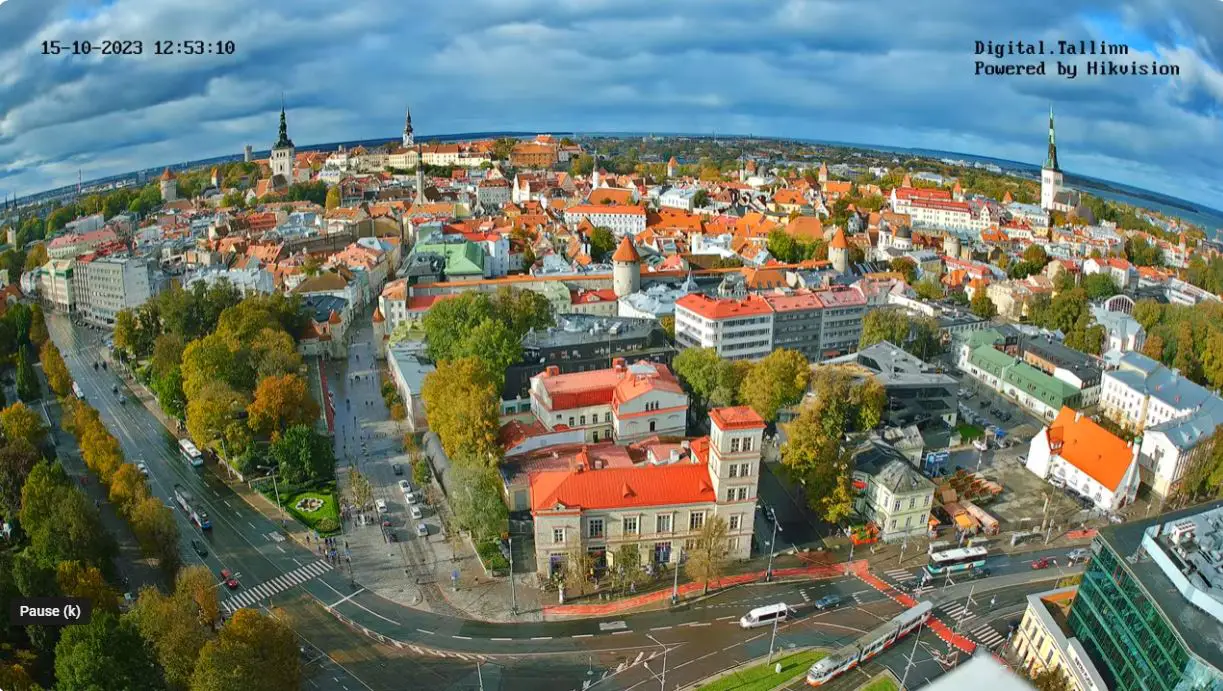 Webcam en direct de Tallinn, Tallinn, Estonie
