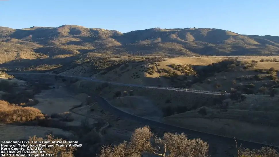 Webcam en direct de Tehachapi, Californie, USA