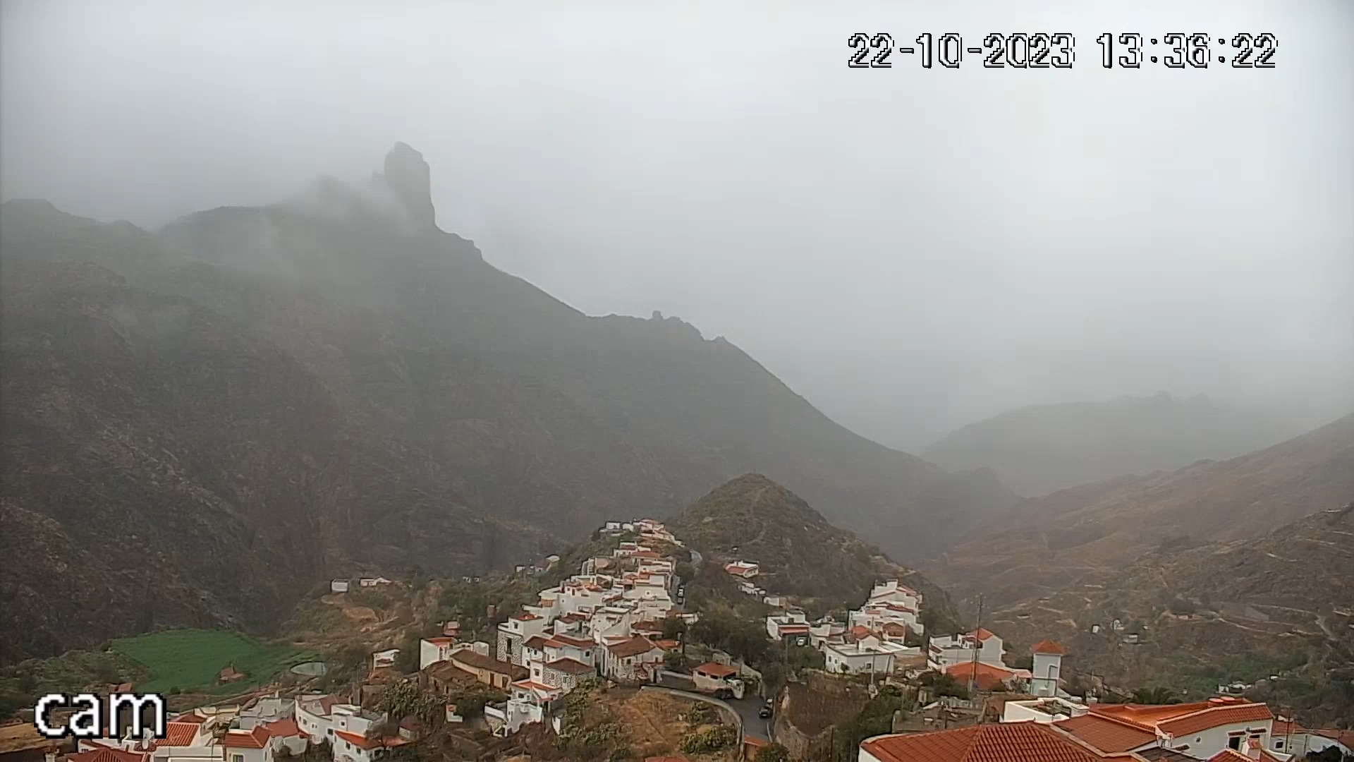 Webcam en direct de Tejeda, Canaries, Espagne