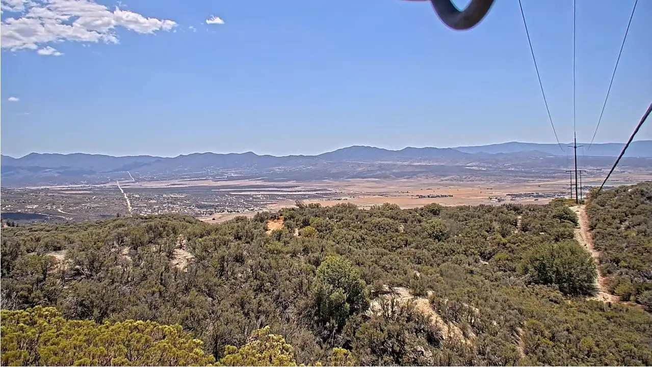 Webcam en direct de Thomas Mountain, Californie, USA