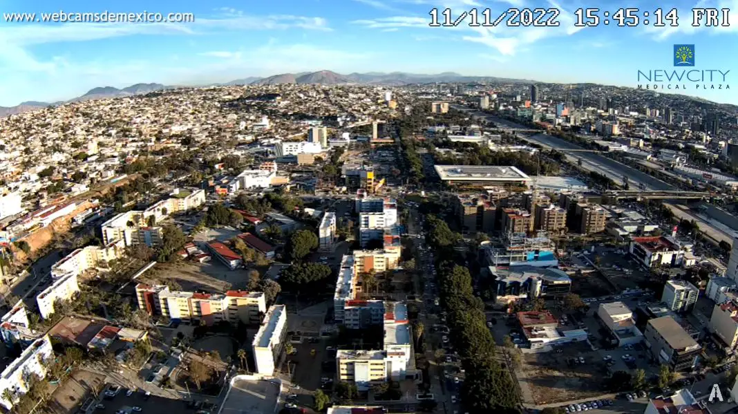 Webcam en direct de Tijuana, basse Californie, Mexique