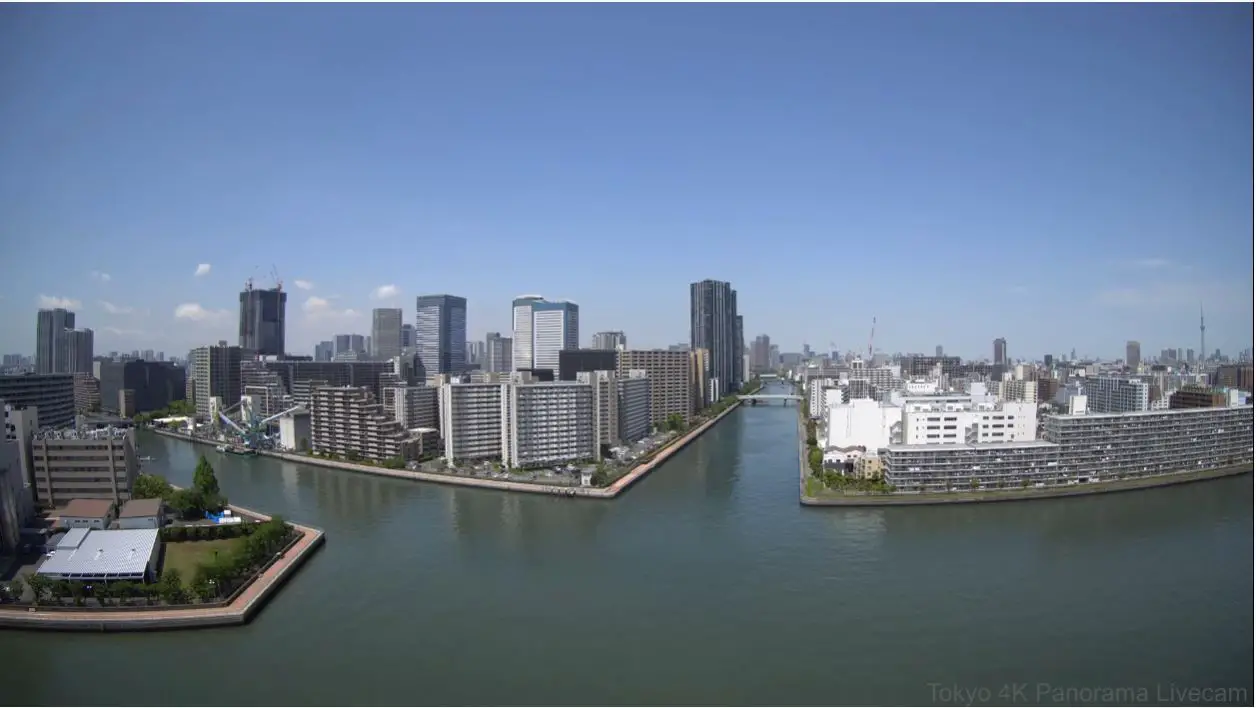 Webcam en direct de Tokyo - Waterfront, Kanto, Japon