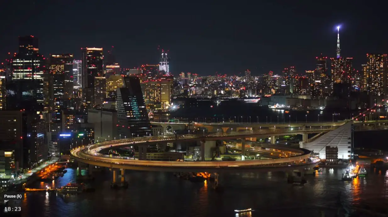 Webcam en direct de Tokyo, Kanto, Japon