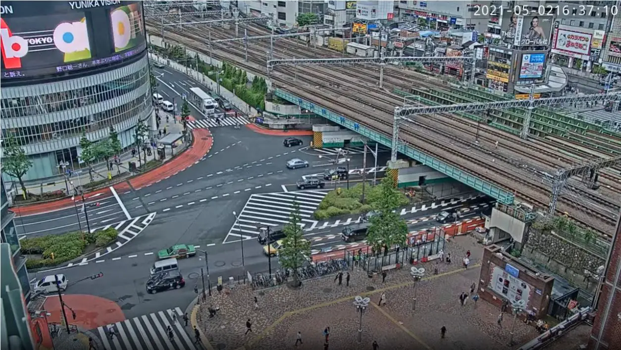 Webcam en direct de Tokyo, Kanto, Japon