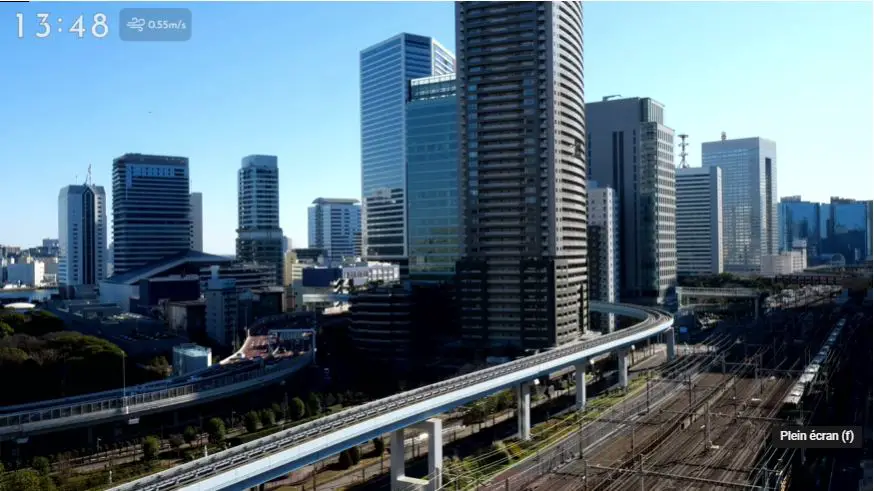 Webcam en direct de Tokyo, Kantô, Japon
