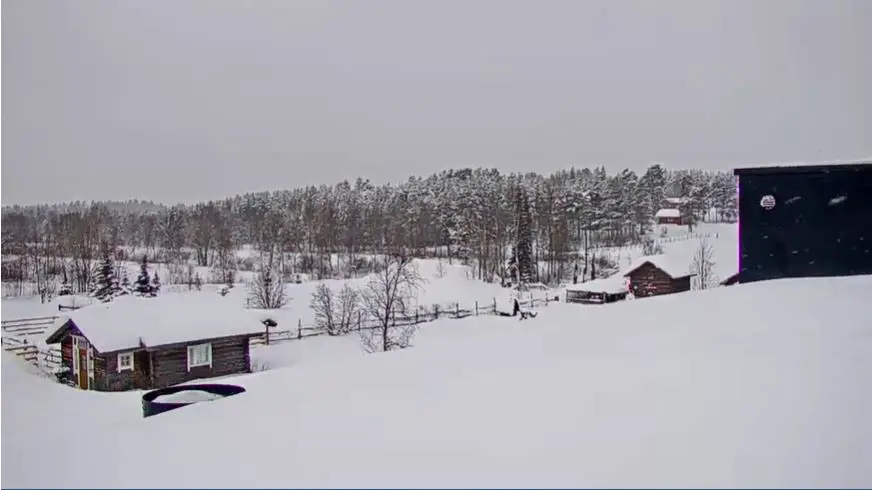Webcam en direct de Köngäs, Laponie, Finlande