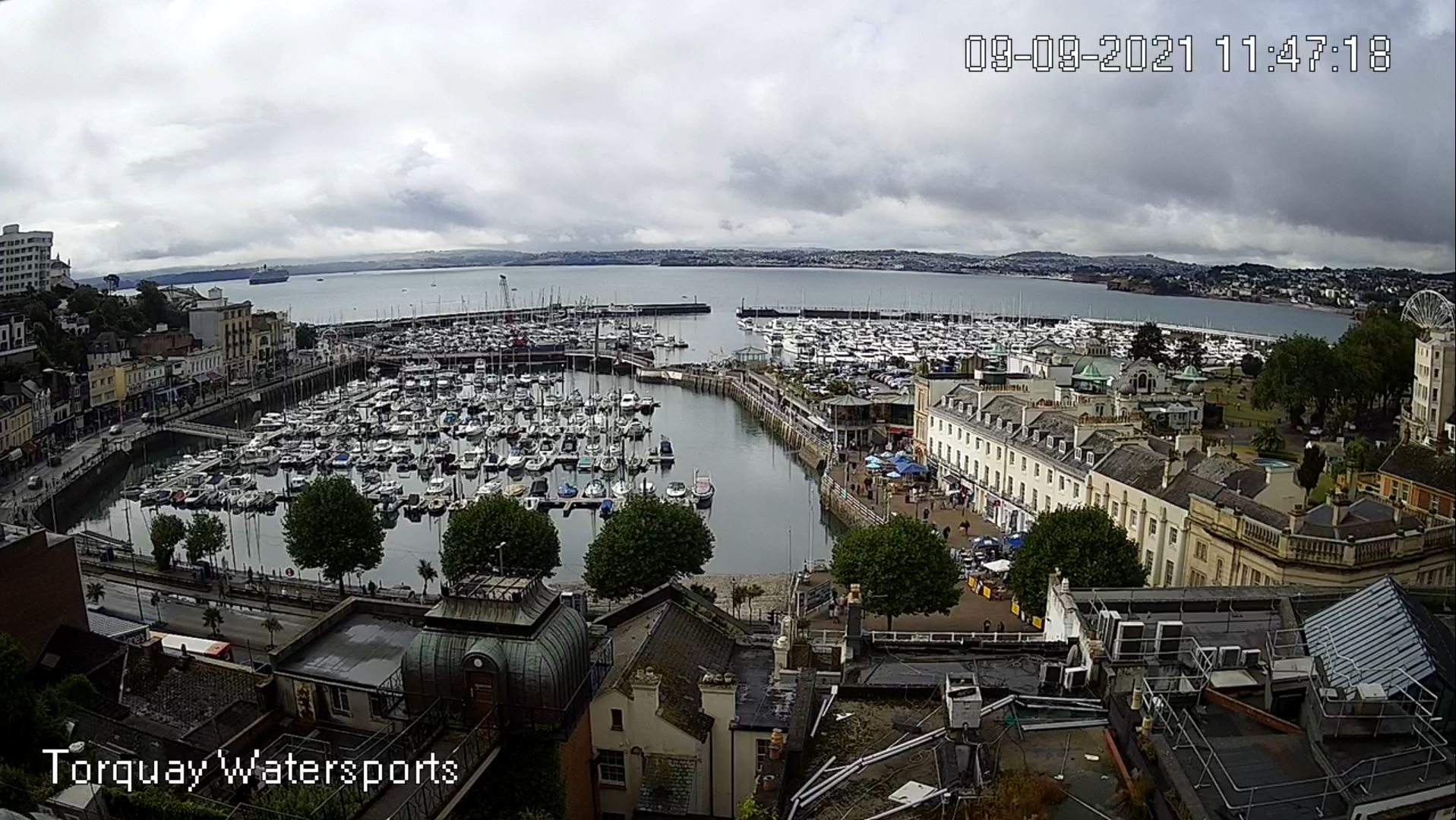 Webcam en direct de Torquay, Devon, Angleterre