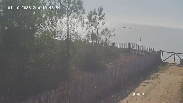 Webcam en direct de La-Tranche-sur-Mer, Pays de la Loire, France