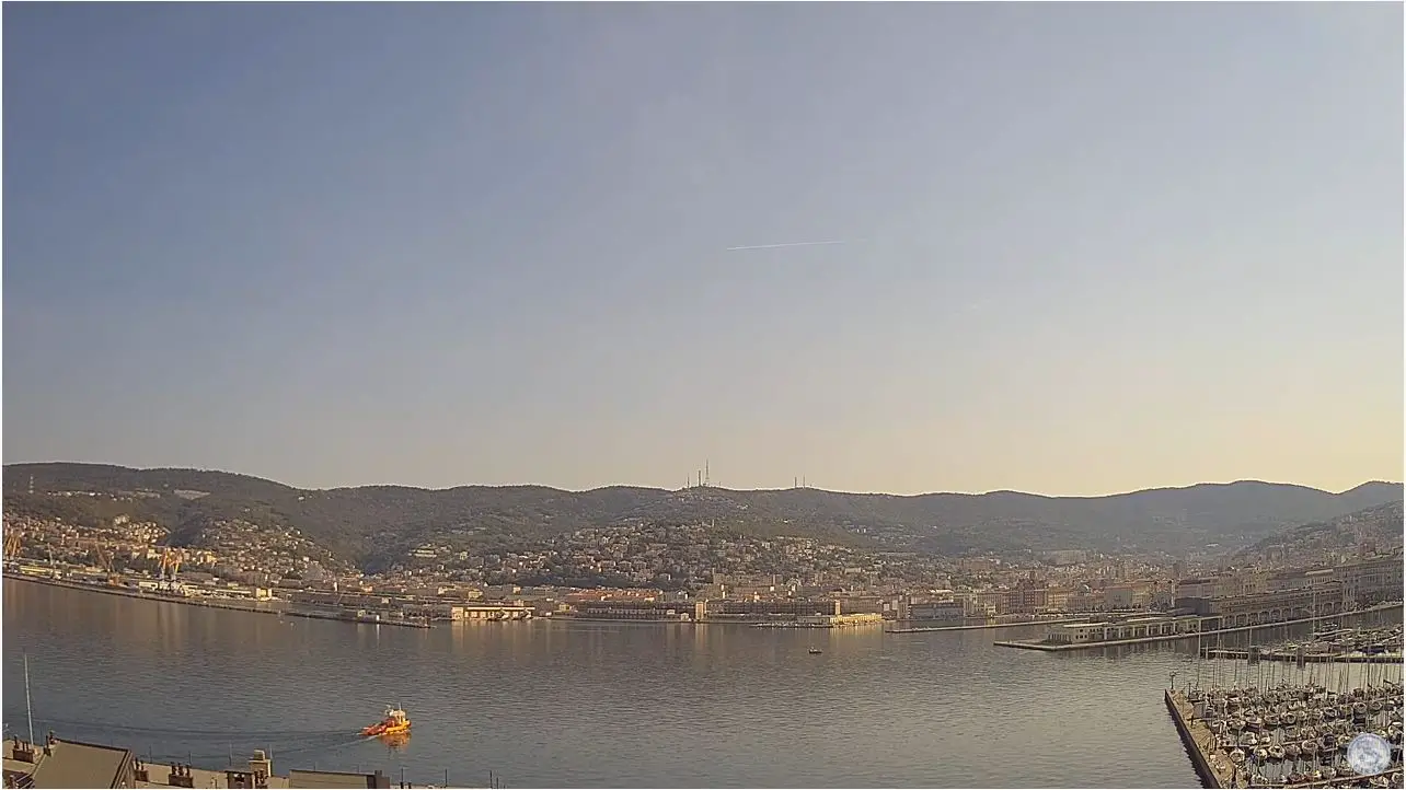 Webcam en direct de Trieste, Vénétie, Italie
