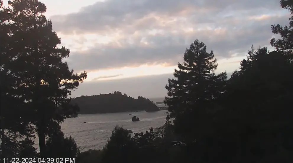 Webcam en direct de Trinidad, Californie, USA