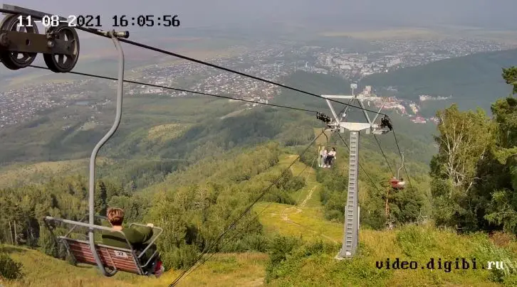 Webcam en direct de Tserkovka, Sibérie de l'Ouest, Russie