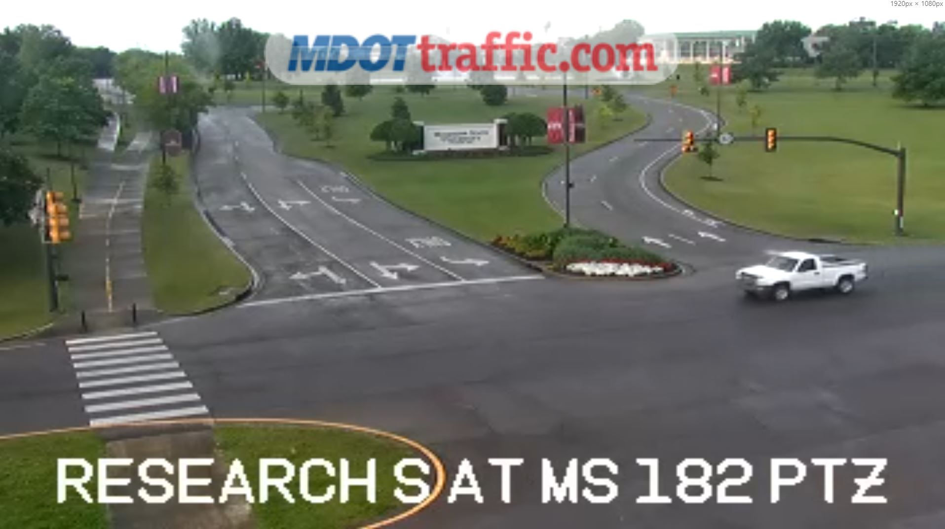 Webcam en direct de Tupelo, Mississppi, USA