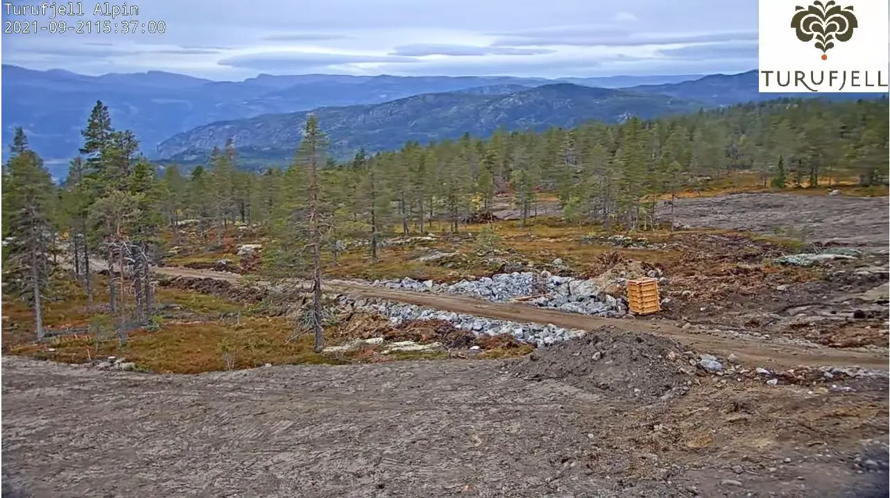 Webcam en direct de Turufjell, Centre, Norvège
