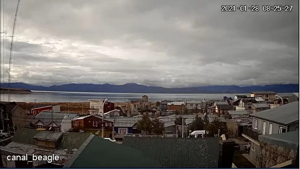 Webcam en direct de Ushuaia, Terre de Feu, Argentine