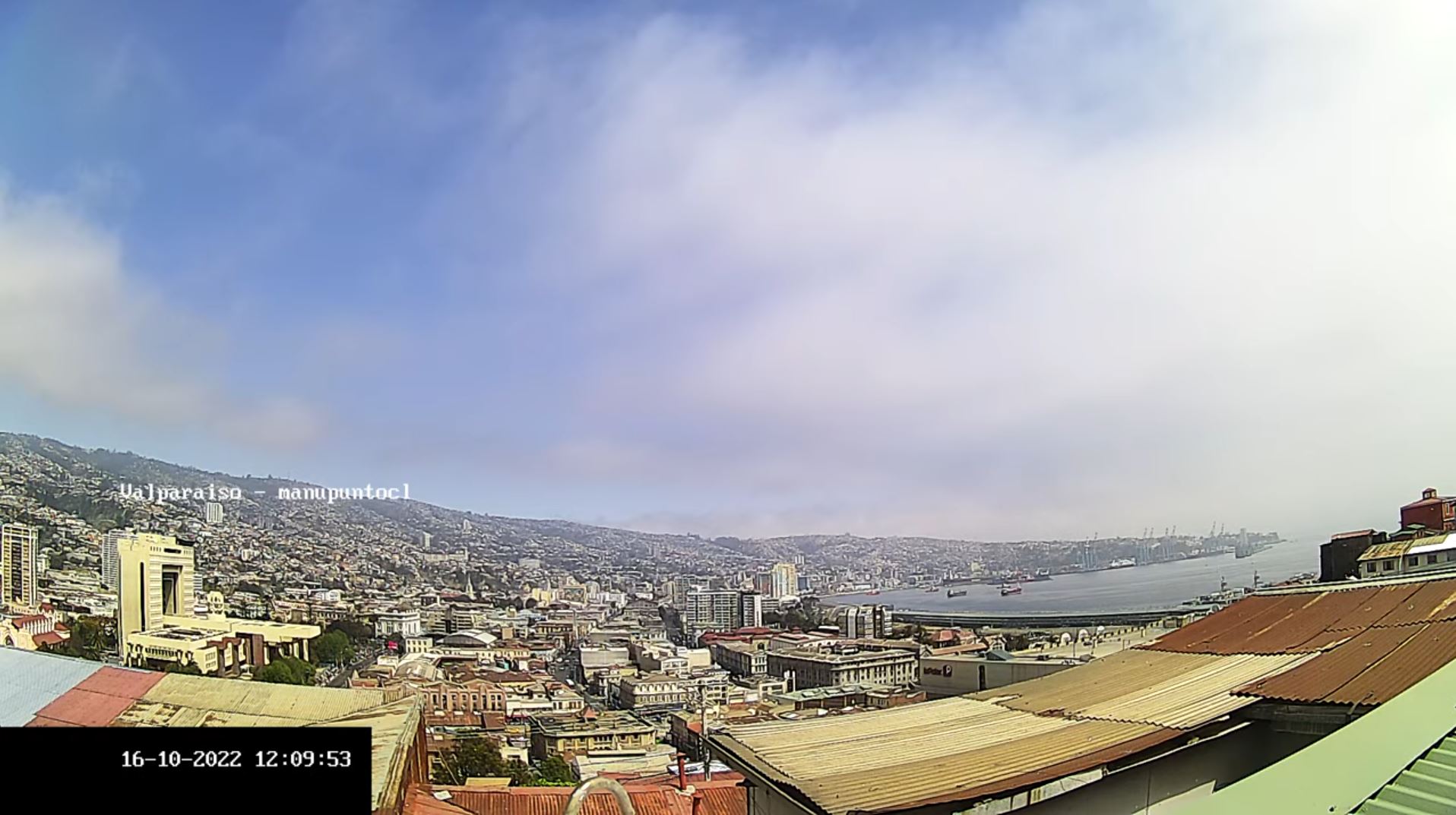 Webcam en direct de Valaparaiso, Valparaiso, Chili