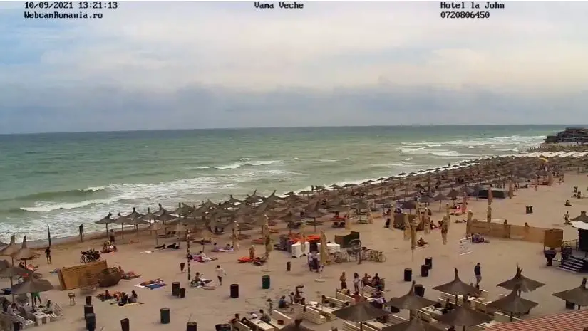 Webcam en direct de Vama Veche, Constanța, Roumanie