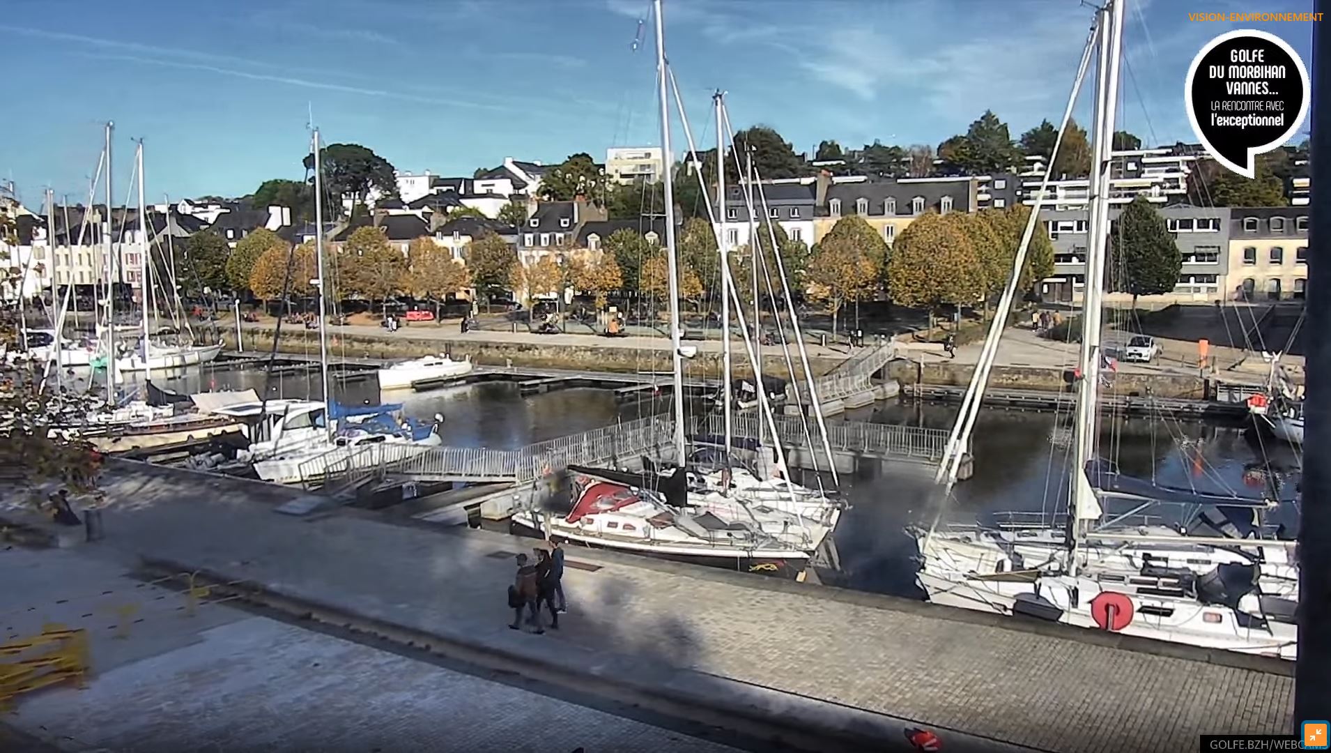 Webcam en direct de Vannes, Bretagne, France