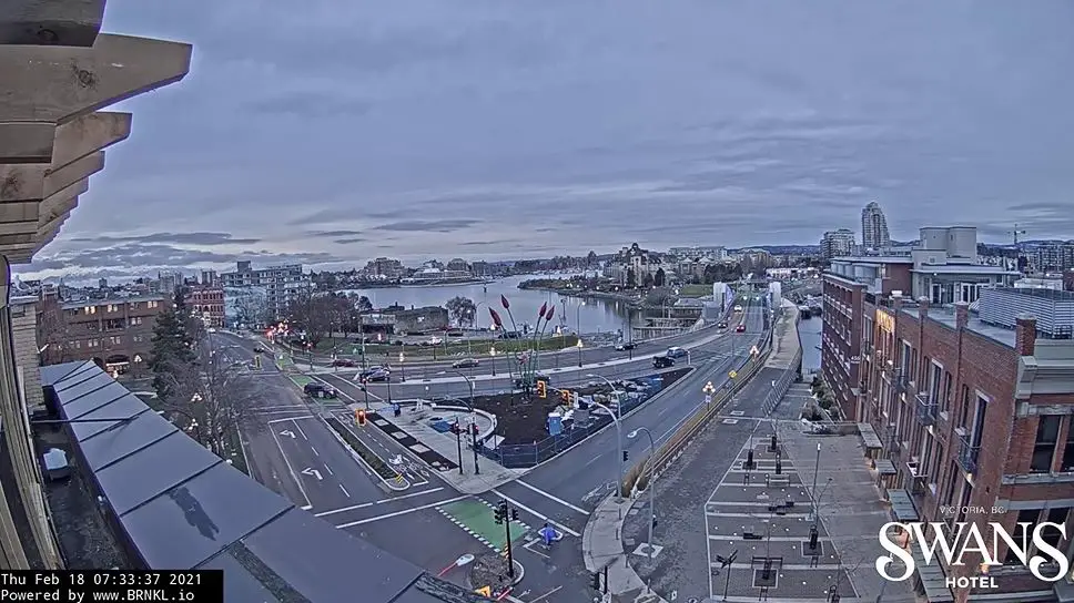 Webcam en direct de Victoria, Colombie-Britannique, Canada