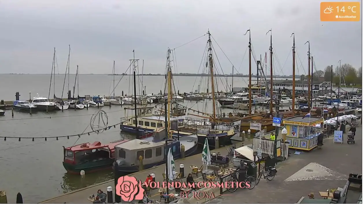 Webcam en direct de Volendam, Hollande-Septentrionale, Pays-Bas