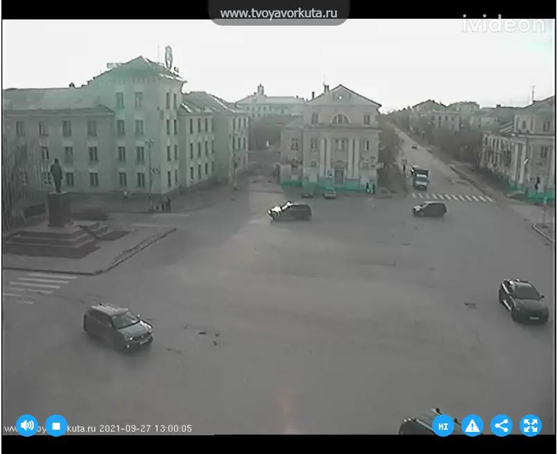 Webcam en direct de Vorkuta, République des Komis, Russie