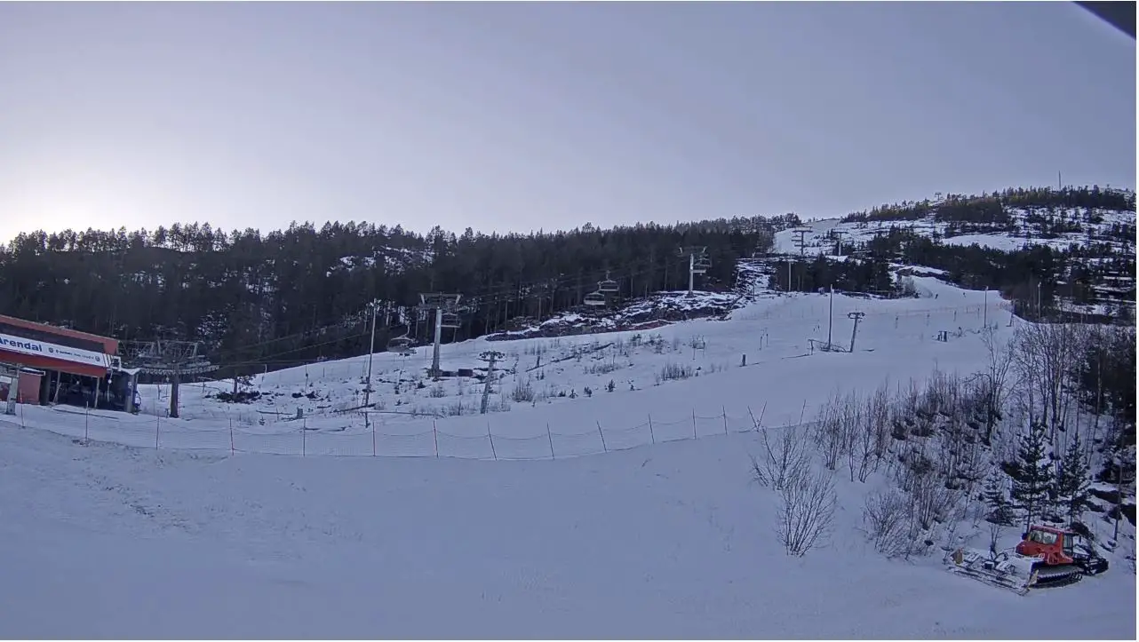 Webcam en direct de Vradal, Seljord, Norvège