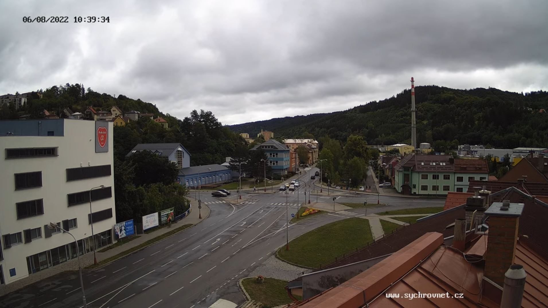 Webcam en direct de Vsetin, Zlin, République Tchèque