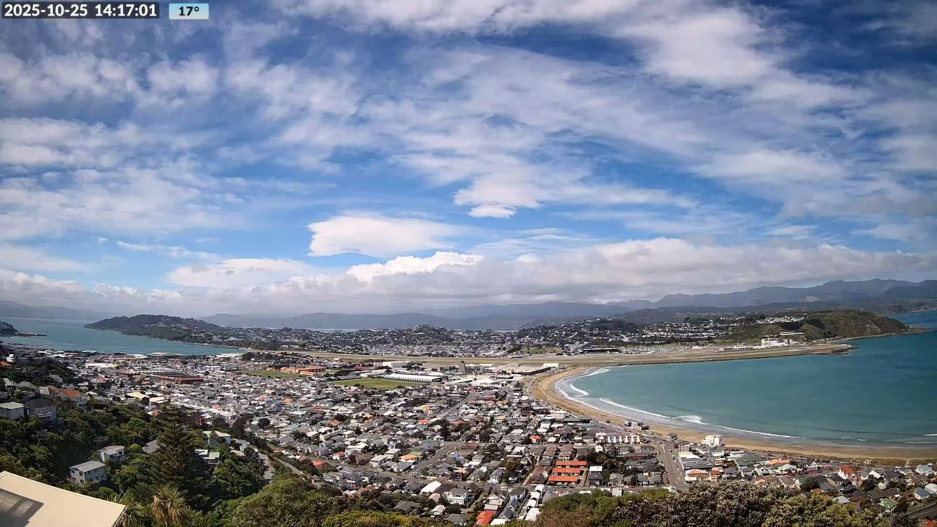 Webcam en direct de Wellington, Wellington, Nouvelle-Zélande